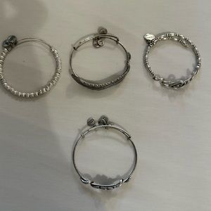 Various Alex and Ani bracelets